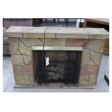Faux Electric  Fire Place