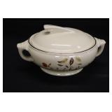 Hall's Jewel Tea Autumn Leaf Covered Onion Soup Bo