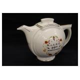 Hall's Jewel Tea Autumn  Leaf Aladdin Tea Pot