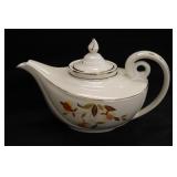 Hall's Jewel Tea Autumn Leaf Aladdin Shaped Teapot