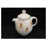 Hall's Jewel Tea Autumn Leaf Birdcage Teapot