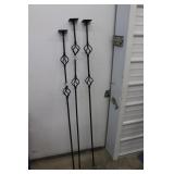 58' & 61' Decorative Metal Stakes
