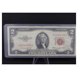1953 B Red Seal $2 Bill