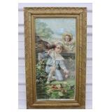 Vintage Framed Mother's Love Print