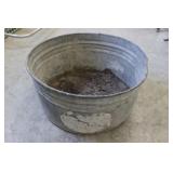 22' Galvanized Wash Tub