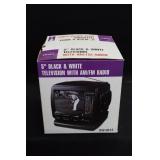 5' TV & AM/FM Radio
