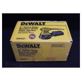 New DeWalt 5' DW421 Orbit Palm Sander+B644