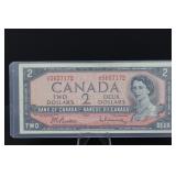 1954 Canada $2 Bill