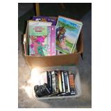 Puzzles, books & DVD's