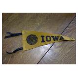 Vintage Iowa 14' Felt Pennant