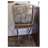 TV Tray & Box Fan