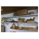 Miter Box & Contents of Shelves