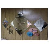 Beveled Mirror & Dï¿½cor