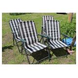 4 Folding Lawn Chairs