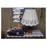 Lamp & VCR