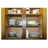 Corelle Vine Pattern Dishes & Misc. Coffee Mugs