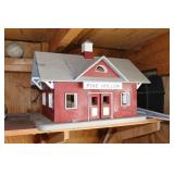Wood Replica Pine Hollow Railroad Station