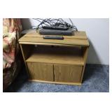 Pressed wood TV Stand & Sony Web TV