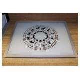 Glass top Horoscope Sign Cutting Board