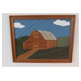 Wood Barn Picture
