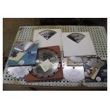Assorted New & Used Saw Blades