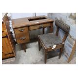 Sewing Cabinet & Chair