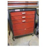 5 Drawer Rolling Tool Chest & Tools