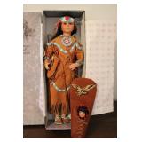 Traditions 26' Native American Porcelain Doll