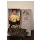 Traditions 24' Porcelain Native American Doll
