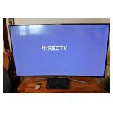 Samsung 66' Curved Screen TV & Remote