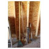 Shovel, Axe & 24' Pipe Wrench