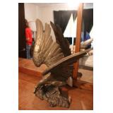 23' Solid Brass Eagle