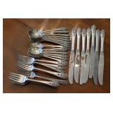 International Sterling Queen's Lace Flatware