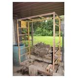 7' Rolling Shelf/Rack