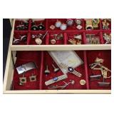 Men's Fancy Cufflinks, Tie Tacks & Pins