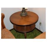 28' Ethan Allen Round End Table