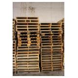 40' x 48' 4-Way Wood Pallets