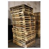 40' x 48' 4-Way Wood Pallets
