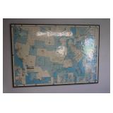 Colorprint United States Wall Map