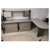 Office Organizer & Cabinets w/ Return