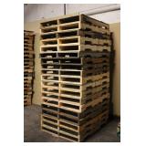 40' x 48' 4-Way Wood Pallets