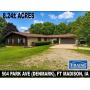 LEE CO., IA HOME & ACREAGE AUCTION