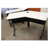 L Shaped 37 1/2'x 53'x 28 1/2' Computer Desks
