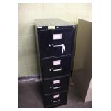 HON 25' x 15'x 52' 4-Drawer Metal File Cabinet