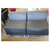 Armless 2 Seat Sofa
