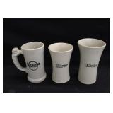 Stoneware Hires & Buckeye Root Beer Mugs