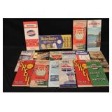Vintage Road Maps & Candy Box