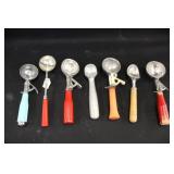 Assorted Vintage Ice Cream Scoops