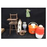 Household, Vases, Doll High Chair