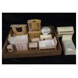 Vintage Wood & Plastic Doll Furniture